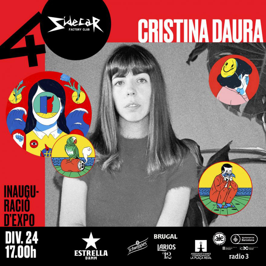 Sidecar 40: Expo Cristina Daura