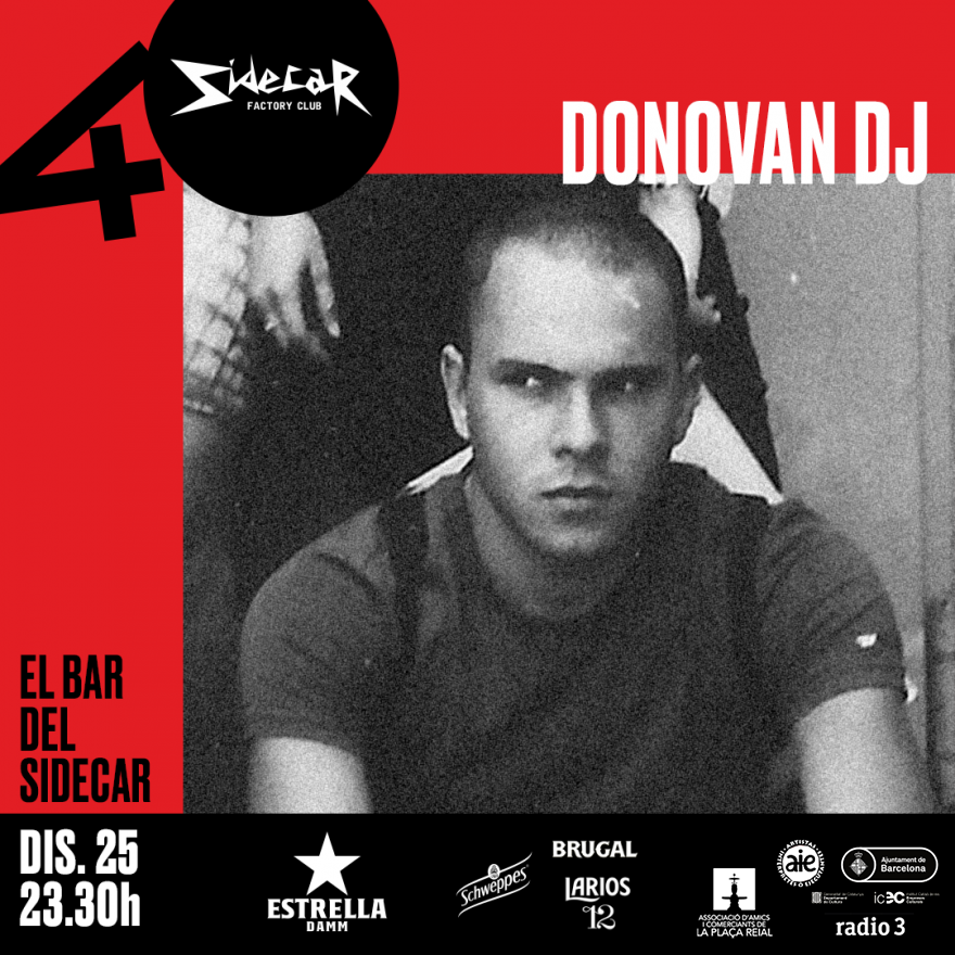Sidecar 40: Donovan DJ @Bar del Sidecar