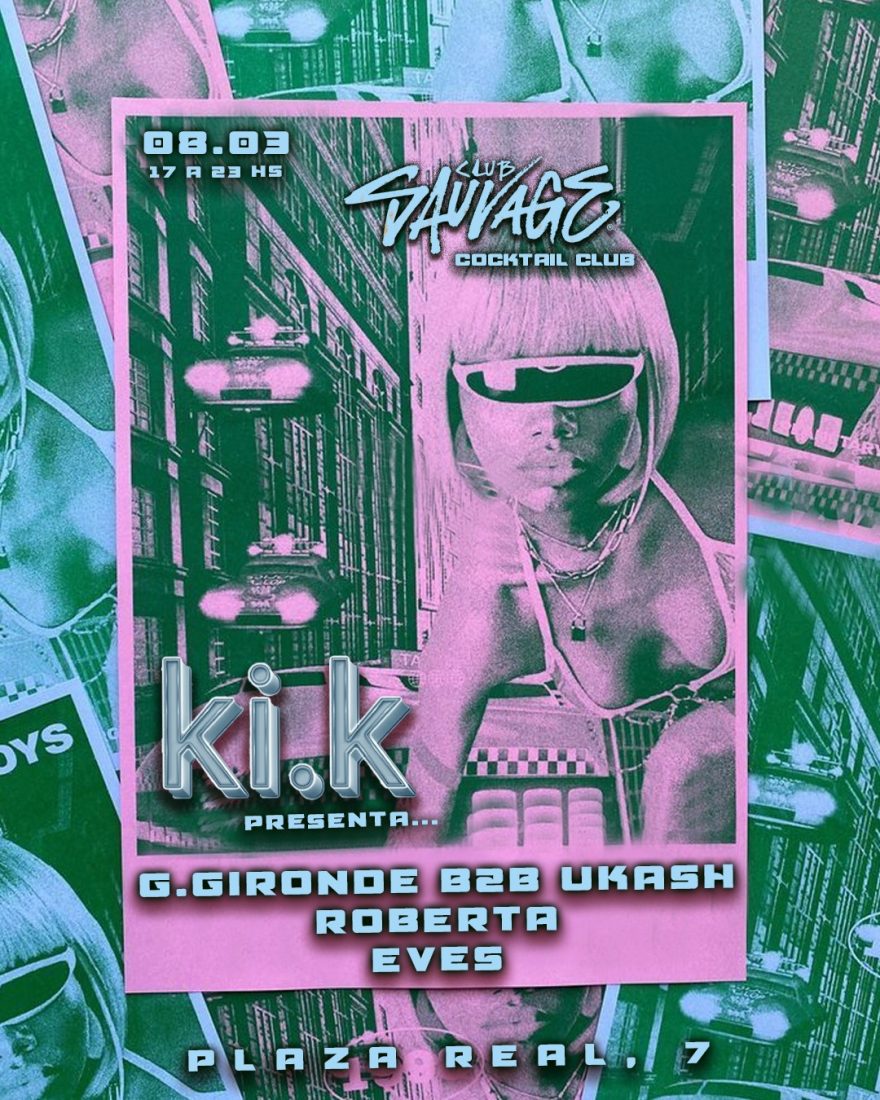 KI.K en Sidecar, plaza Real7, Barcelona (2025-03-08)