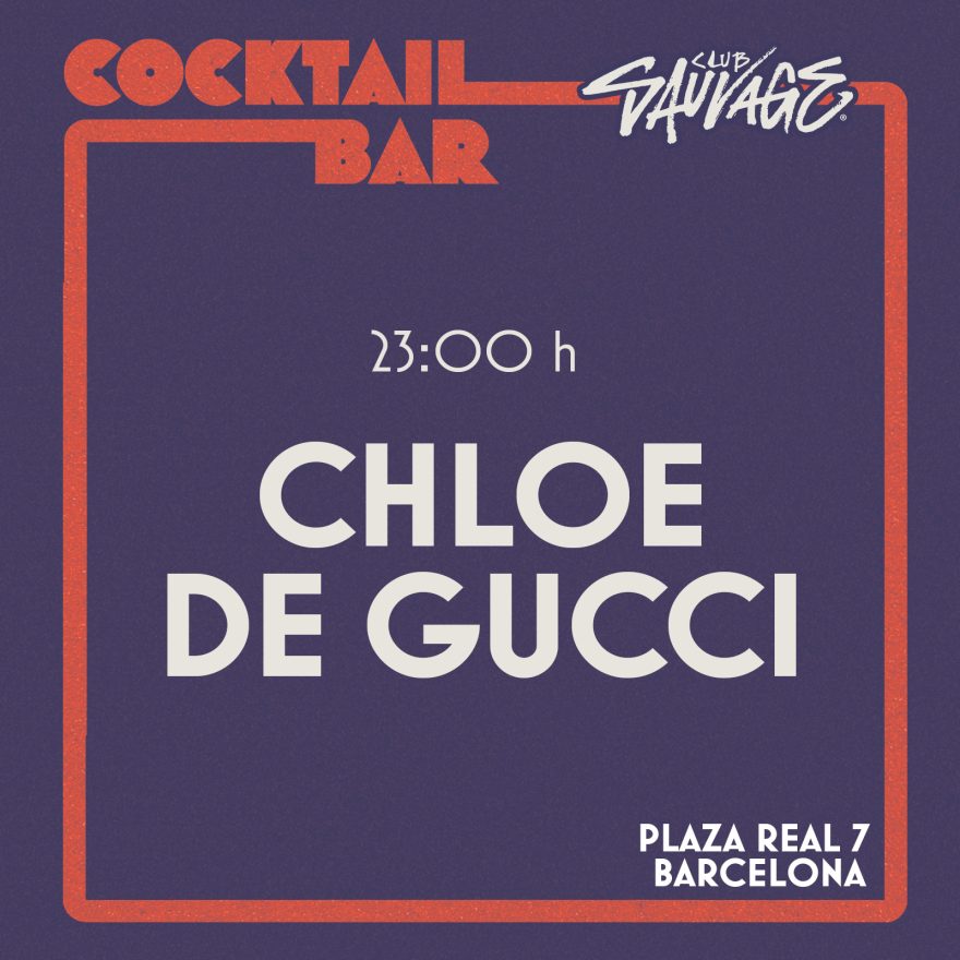 DJ Chloe De Gucci en Sidecar, Plaza Real 7, Barcelona