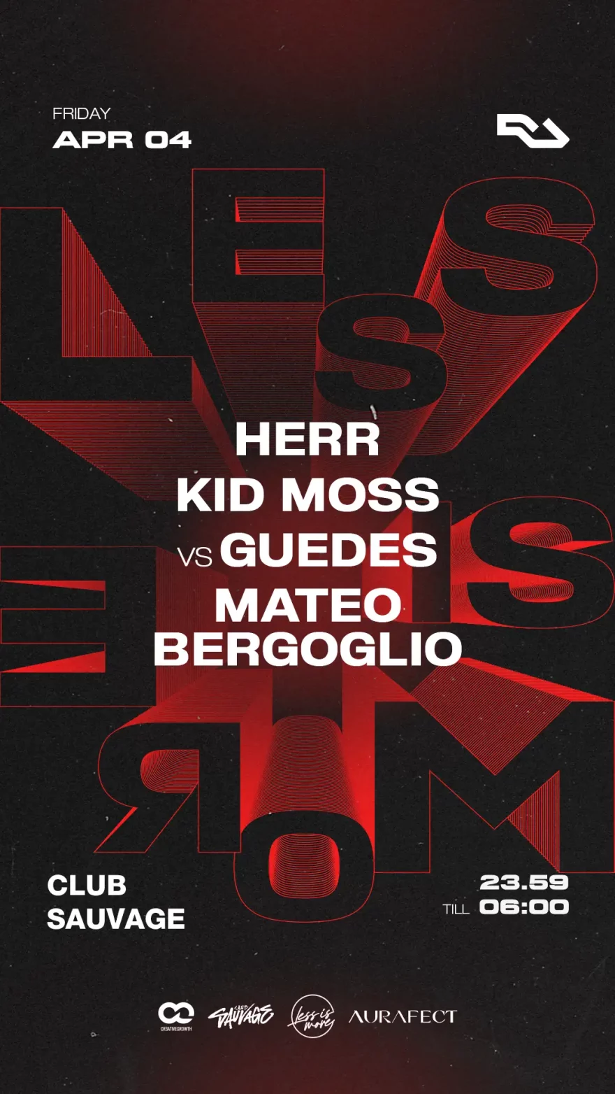 Sidecar DJ Session: LESS IS MORE (2025-04-04)
