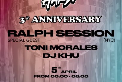 HARDY 3rd Anniversary: Ralph Session + Toni Morales + Khu