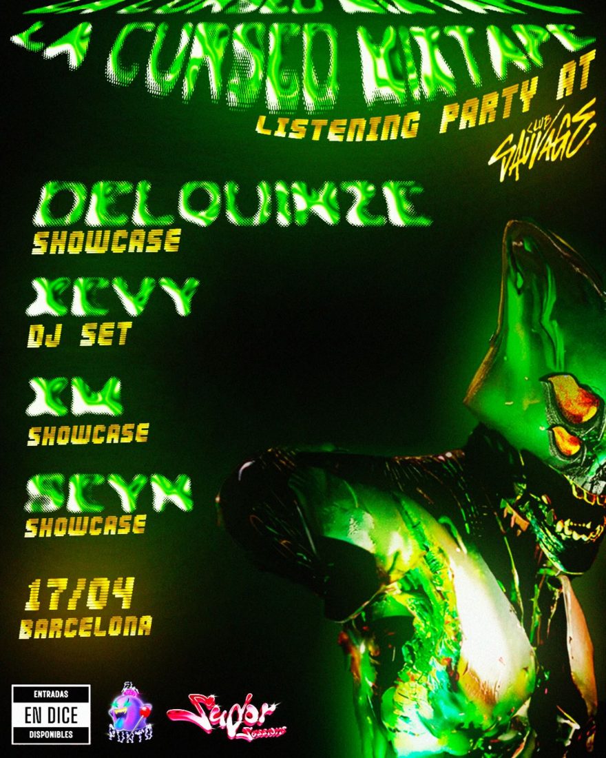LA CURSED MIXTAPE by DELQUINZE en Sidecar, plaza Real7, Barcelona (2025-04-17)