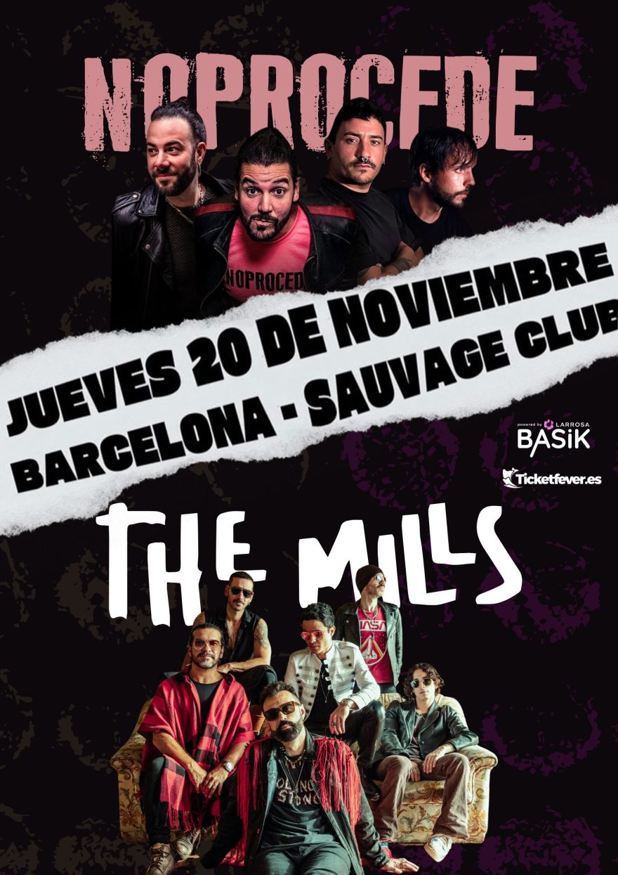 Noprocede + The Mills en Sidecar (2025-11-20)