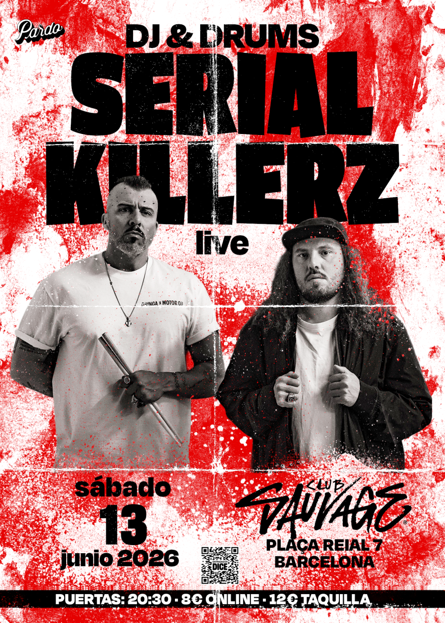 SERIAL KILLERZ en Sidecar, Plaza Real 7, Barcelona