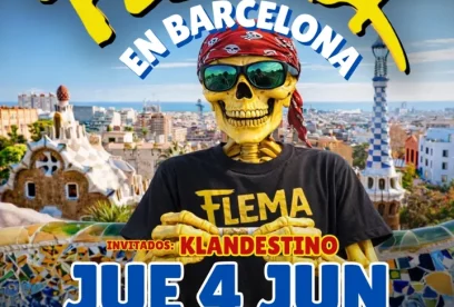 FLEMA en directo en Sidecar, Plaza Real 7, Barcelona