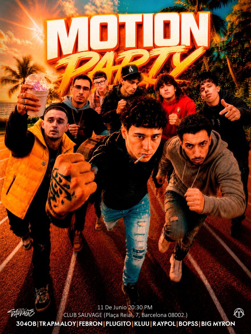 Motion Party by Atlas Club en Sidecar, Plaza Real 7, Barcelona