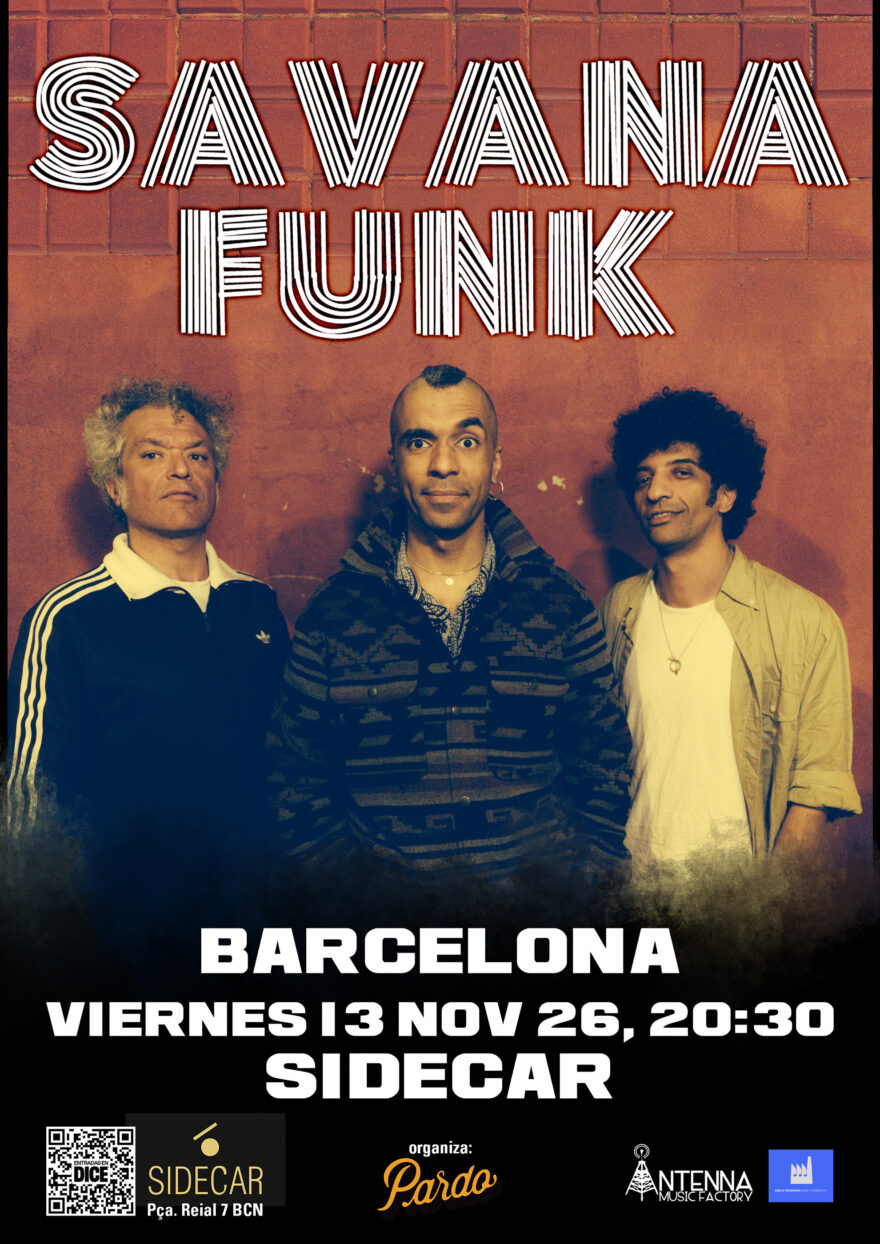 SAVANA FUNK en concierto en Sidecar, Barcelona. Plaza Reial, 7
