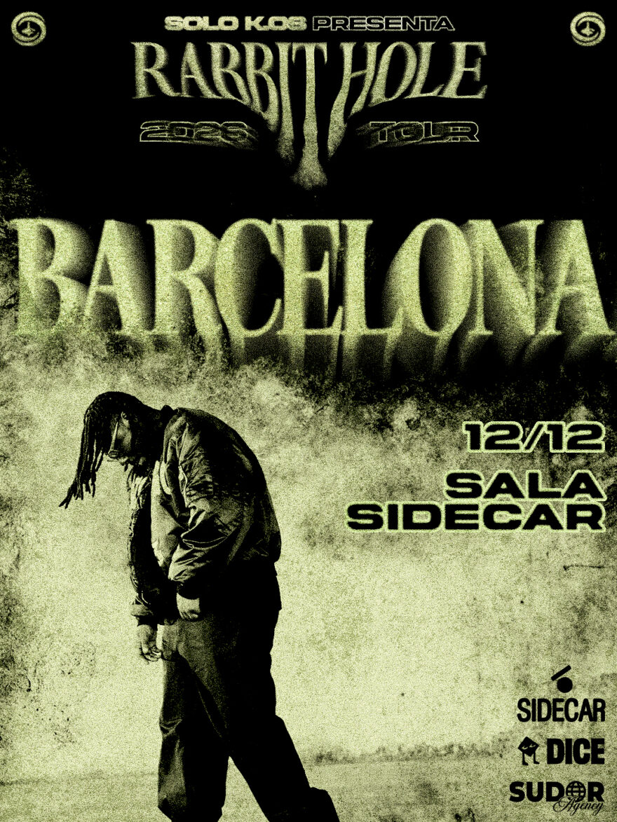 SOLO K.OS presenta en Barcelona Rabbit Hole. Sidecar, Plaça Reial, 7.
